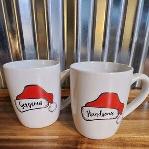 Set of 2 adorable Christmas mugs